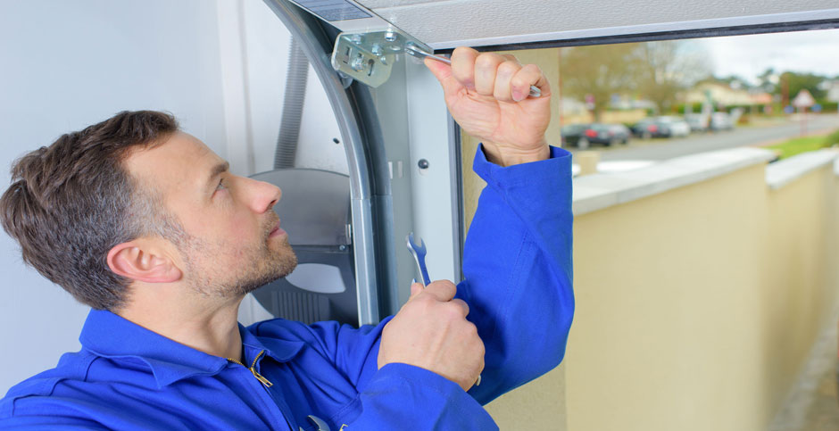 Broken garage door repair Union County